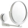 VIGAN Braccio pieghevole Estendere Specchio Bagno Senza Trapano Girevole Bagno Specchio Aspirazione Braccio Doppio Lato Cosmetico Trucco Spec