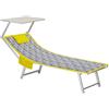 Nada Home Telo Mare Microfibra con Tasche e Cuscino Gonfiabile 70x180 cm Coprilettino leggero per Mare e Piscina con Elastici Asciugatura Rapida