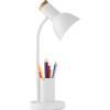 MIUUIPI Lampada da scrivania a LED con portapenne, lampada da studio in metallo, 3 modalità di colore, lampada da scrivania per bambini, lampada da lettura a LED, per camera da letto, studio, cameretta dei