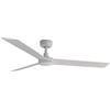 FARO BARCELONA Ventilatore da soffitto CRUISER L acciaio, alluminio bianco opaco H: 23,2 cm Ø132 cm