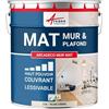 ARCANE INDUSTRIES Pittura Murale Opaca Lavabile Finitura Vellutata 2,5 L Bianco Crema
