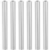 PATIKIL 6pz Distanziali Alluminio M3 Distanziali Metallici M3 Alluminio 3mm ID x 5mm OD x 55mm L Distanziali Filettati per Viti Standoff Rotondi per Auto Rc Droni Schede Madri Argento