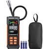 Proster Rilevatore Fughe Gas Portatile 50-50,000 PPM con Sonda a Collo d'Oca da 27 cm e Display a Colori, per Metano GPL Propano Butano Gas Naturale Allarme Sonoro Visivo per Casa Camper Cucina Camino