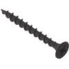Forgefix Bargainscrews - 500 viti con filettatura a passo grosso e film di fosfato nero 4,2 x 100 mm Nero