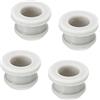 QUARKZMAN 4pz Scatto Gomma Guarnizione Spina 15mm OD 8mm ID Sigillo Grigio