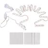 Dioche Luci per Specchietto da Toeletta a LED Luce per Trucco da Toeletta, 10 Barre Luminose a Stringa LED Bianchi Ultra Luminosi, Striscia di Luci Toccabili Dimmerabili, Luci a Specchio USB per(14 corde)