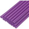 QUARKZMAN 20pz Stick Colla a Caldo per Pistola Colla a Caldo 7mm x 200mm/0,28 x 8 Mini Bastoni di Colla a Caldo Adesiva Viola