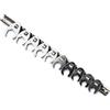 Hoxfly Set Chiave a Cesti di Crowfoot da 3/8,10 Pezzi Misure Metriche (10-22 mm), Chiavi a Tubo Aperte in acciaio al carbonio con Organizer a Clip,Ideale per Riparazione Auto,Aria Condizionata e Fai da Te