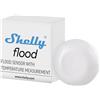 Shelly Flood, Rivelatore di perdite d'acqua Wi-Fi e Bluetooth, Misurazione della temperatura, Domotica, Allarmie intelligente con sensore, Compatible con Alexa e Google Home, App iOS Android