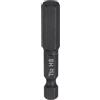 QUARKZMAN H8 Inserti per Avvitatore 8mm Punta Piatta Metrica 1/4 Attacco Esagonale 50mm (2) Cacciavite Industriale Bussola Esagonali in Fosfato Nero Magnetico Lungo