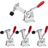 Accessbuy - Morsetti a levetta, antiscivolo, 201-B, 200 kg, confezione da 4