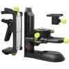 Huepar Adattatore Livello Laser, Base Girevole Multifunzionale Magnetica con Clip Regolabile, Supporto di Regolazione Fine a 360° con Filetto Maschio 1/4-20, Regolazione Altezza- PV10+