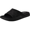 GUESS Magaria, Sandali a Ciabatta Uomo, Logo Nero Multi 001, 44.5 EU