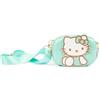 Giochi Preziosi - Hello Kitty Borsetta a Guscio HK962000 - Borsa a Tracolla Bambina, Tracolla Regolabile, PVC di Alta Qualità, Design Ufficiale Sanrio (Tiffany)