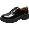 Duberess Scarpe da donna in pelle, stile vintage, con lacci, Oxford, Estilo 4, 37 EU