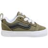 Vans Sneakers Knu Skool Elastic Bambino Verde, Verde, 24.5 EU