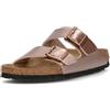 Birkenstock Arizona Birko Flor, Sandali Unisex - Adulto, Nero (Noir) | Sandali da passeggio