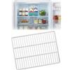 Generico Ripiano Regolabile Congelatore Griglia Filo Ricambio Frigorifero | Organizzatore per Vetrine Refrigerate Frigoriferi Bevande Negozi e Cucine(54x51cm/21.3x20.1in)