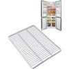 Generico Divisorio Freezer in Metallo per Frigorifero Commerciale | Griglia Separatrice per Organizzare Alimenti e Ottimizzare lo Spazio nel Congelatore(53.5x49.5cm)