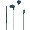 Celly Cuffie In-Ear Cavo USB-C UP1600 Blu-verde
