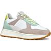 Geox D Amabel A, Scarpe da Ginnastica Donna, White/Grey, 35 EU