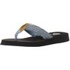Yellow Box Fianni Flipflop da donna, jeans, 40 EU