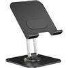Chonor Supporto Telefono Cellulare da Scrivania, Supporto Universale Pieghevole in Metallo 360° per Tutti Tablet & Smartphone, Robusto Porta Telefono, Phone Holder Stabile