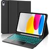 FOGARI Custodia con tastiera per iPad (A16) 11/10 generazione (2025/2022) 11/10,9