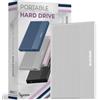 SUHSAI Disco rigido esterno 250 GB, formato 2,5,USB 3.0 per PC-Argento