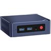Beelink MINI-S13 Pro Mini PC, Processore Intel Twin Alder Lake-N150 (fino a 3,60 GHz), Mini Computer, 16 GB di RAM, SSD da 1 TB, Desktop da ufficio, Dual HDMI/WiFi 6/BT 5.2/RJ45/WOL