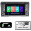 YZKONG Stereo Auto Linux per Audi A3 8P / S3 / RS3 / Sportback | CarPlay wireless, Android Auto, Bluetooth, FM, AM, RDS, USB, Audio HiFi, Potenza 100W