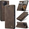 Azororo Cover per Xiaomi Poco F7 Ultra 5G, Premium PU Pelle Custodia, Magnetica Carta Fessura Portafoglio Case, Flip Cavalletto Custodia per Xiaomi Poco F7 Ultra - Caffè