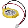 vhbw batteria bios compatibile con Dell Inspiron Mini 910 computer notebook (200mAh, 3V, Li-Ion)