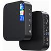 GEEK+ Intel NUC 14, per ASUS NUC 14 Essential NUC14MNK Mini PC, CPU N150, 8GB RAM, 256GB SSD, Win 11 Pro, Wi-Fi 6E (Gig+), PC per aziende per istruzione, ufficio, Digital Signage, POS, SMB e Edge Computing