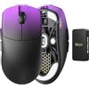 Lamzu Maya Champion Edition - Mouse da gioco wireless, ultra leggero, 45 g, interruttore ottico, encoder TTC dorato, Pixart PAW 3950 IC, compatibile con 8K, per piccoli utenti manuali (Purple Shadow)