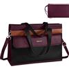 MOSISO Borsa Tote Laptop, 15,6 pollici Custodia Tote in Pelle PU Donna
