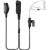Retevis EAM003 Cuffie di Sorveglianza con Altoparlante Microfono Compatibile con Motorola Walkie Talkie XPR3300 XPR3500 XIR DP2400 DP2600 Cuffie Radio Bidirezionali (1 Confezione)