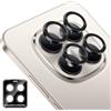 Locofun Pellicola Fotocamera per Xiaomi Redmi Note 15 Pro 5G, 9H Vetro Temperato Cover Anello Individuale in Metallo, HD Chiaro, 1 Set (Nero)