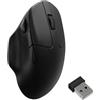 Keychron M7 - Mouse wireless 8K, frequenza di campionamento 8000 Hz, 30000 DPI, mouse ottico per computer, 2,4 GHz/Bluetooth 5.3/USB-C, 66 g, leggero, ergonomico, durata della batteria 140 ore, per