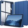 FINTIE Custodia per Samsung Galaxy Tab A9+ 11 Pollici 2023, Antiurto Sottile Case Posteriore Trasparente Cover con Auto Sveglia/Sonno per Tab A9 Plus (SM-X210/X216/X218), Navy