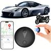 Hcyirfy GPS Tracker per Auto,Localizzatore GPS per auto senza abbonamento,Localizzatore auto Magnetico compatibile con iOS e Android,GPS Tracker Impermeabile per Auto/Veicoli/Moto(Nero)