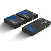 OREI HDMI 1 × 2 Splitter & Extender Over Ethernet - 4K @ 60Hz 4:4:4 HDCP 2.2 - Cavo singolo CAT6/7 fino a 70 m - Gestione EDID, controllo IR, loop-out e bassa latenza