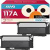 Kuva 117A W2070A Toner Nero Compatibile con HP 117A (2-Pack) | Compatibile per Stampanti HP Color Laser MFP 179fwg 178nwg 179fnw 178nw 150nw 150w 178 179