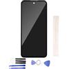 Generic Schermo LCD di visualizzazione per Doogee Blade 20 Play Schermo Touch inVetro assemblato di Ricambio + Strumenti (Nero)