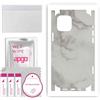 apgo SKIN BACK+SIDES RETRO+LATI Film Pellicola protettiva Protezione Posteriore per Apple iPhone 12 Pro, skin sticker film foil vinyl