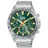 Lorus Orologio cronografo verde a energia solare RZ505AX9