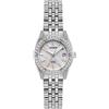 Citizen Orologio al quarzo da donna, in acciaio inossidabile, bracciale argento, quadrante bianco, orologio al quarzo