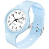 findtime Orologio analogico da donna, impermeabile, facile da leggere, con data, lancetta dei secondi, semplice, minimalista, sportivo, casual, sottile, per donne e ragazze