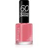 Rimmel London 60 Seconds Super Shine Smalto, Smalto asciugatura rapida, Colore vibrante, A lunga tenuta, 8 ml, 405 Rose Libertine