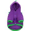 balacoo 1 Pc Vestiti per Animali Domestici di Halloween Cappottino per Cani di Piccola Taglia Abbigliamento Halloween per Cani Medio Giacca Calda Il Cane Poliestere Tuta da Compagnia Viola